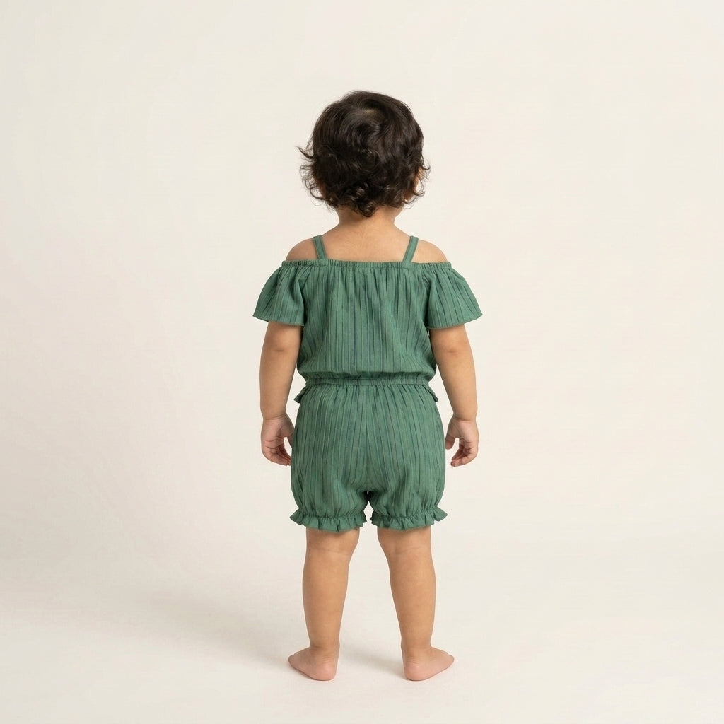 Bow Ruffle 2-Piece Set