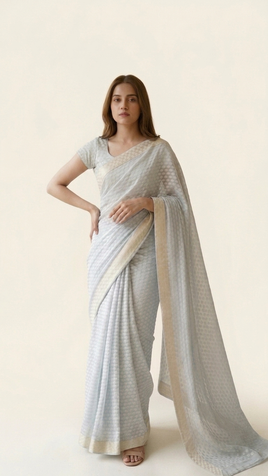 Net Saree
