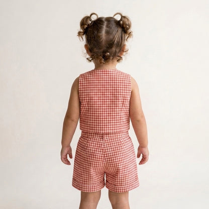 Gingham weastcott