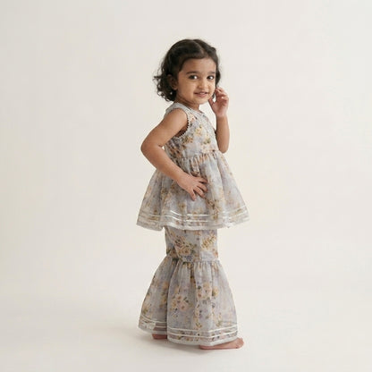 Blossom Grace Gharara Set