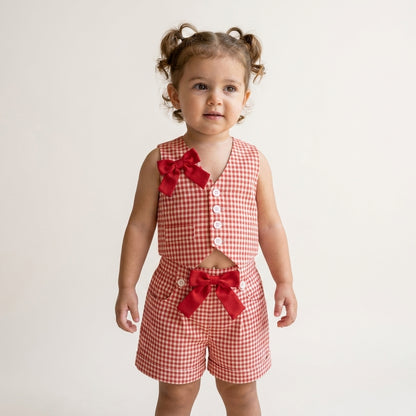 Gingham weastcott