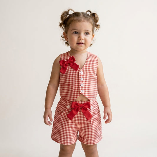 Gingham weastcott