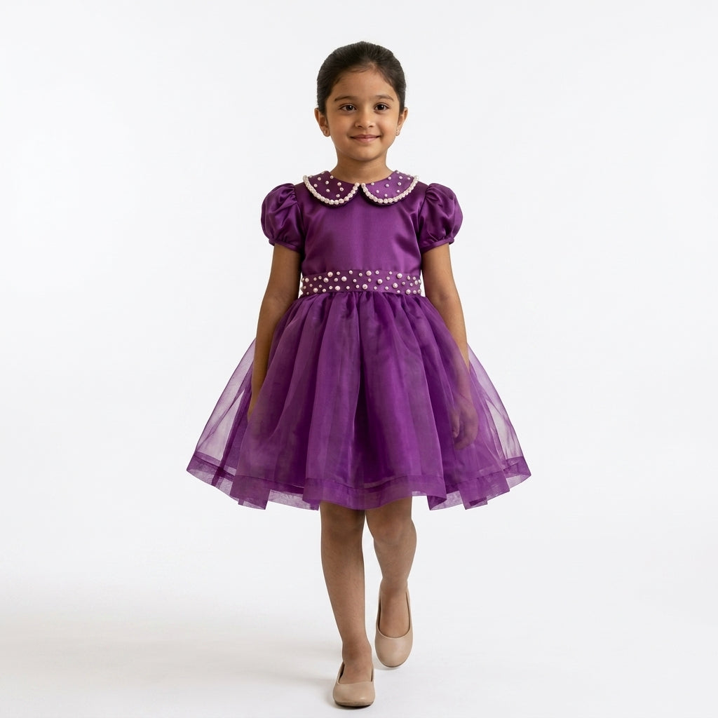 Purple Pearl Frock
