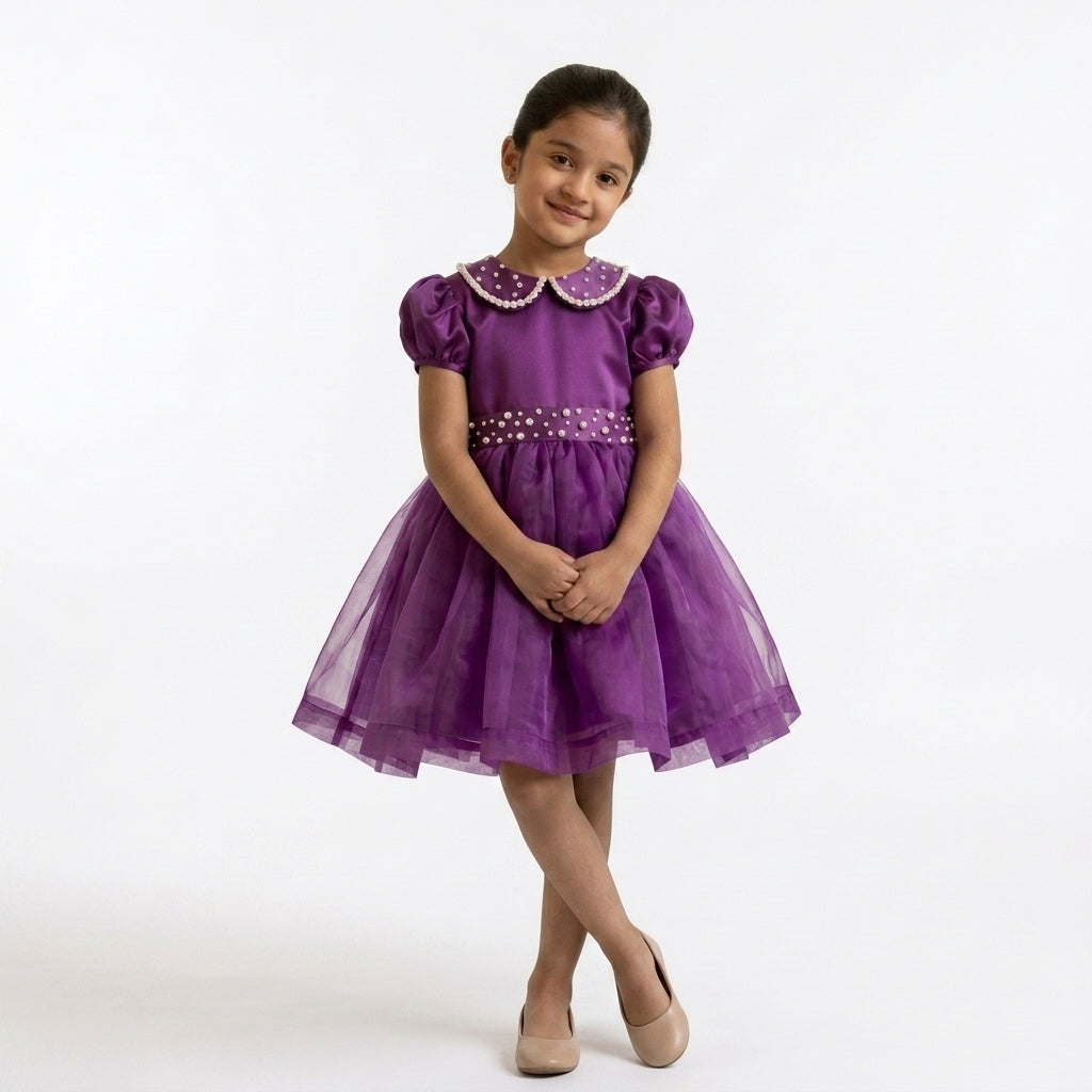 Purple Pearl Frock