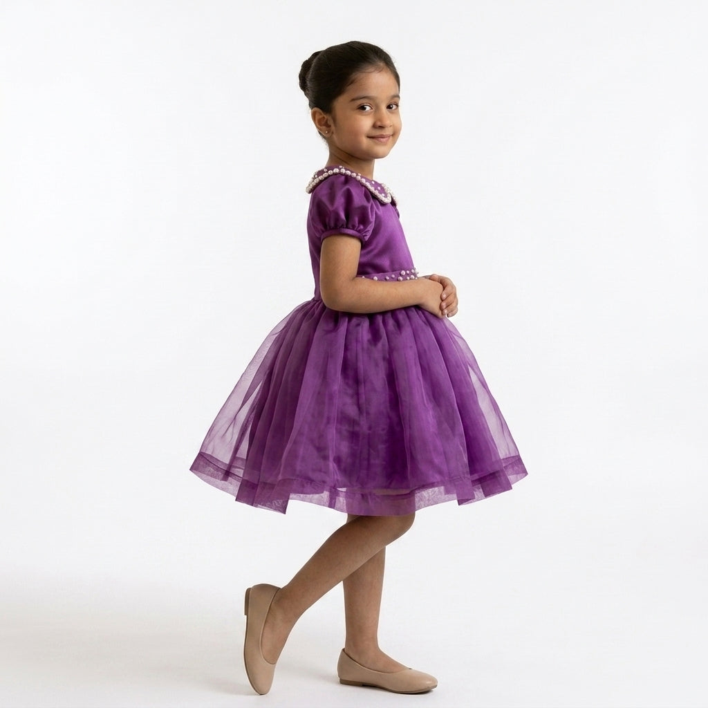 Purple Pearl Frock