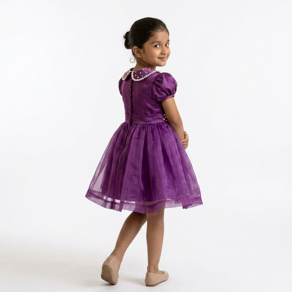 Purple Pearl Frock