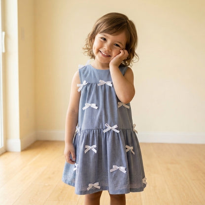 Demin Bow's Frock