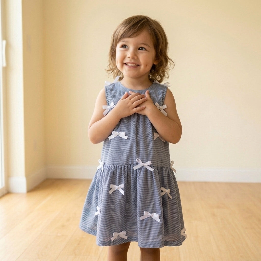Demin Bow's Frock
