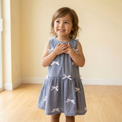 Demin Bow's Frock
