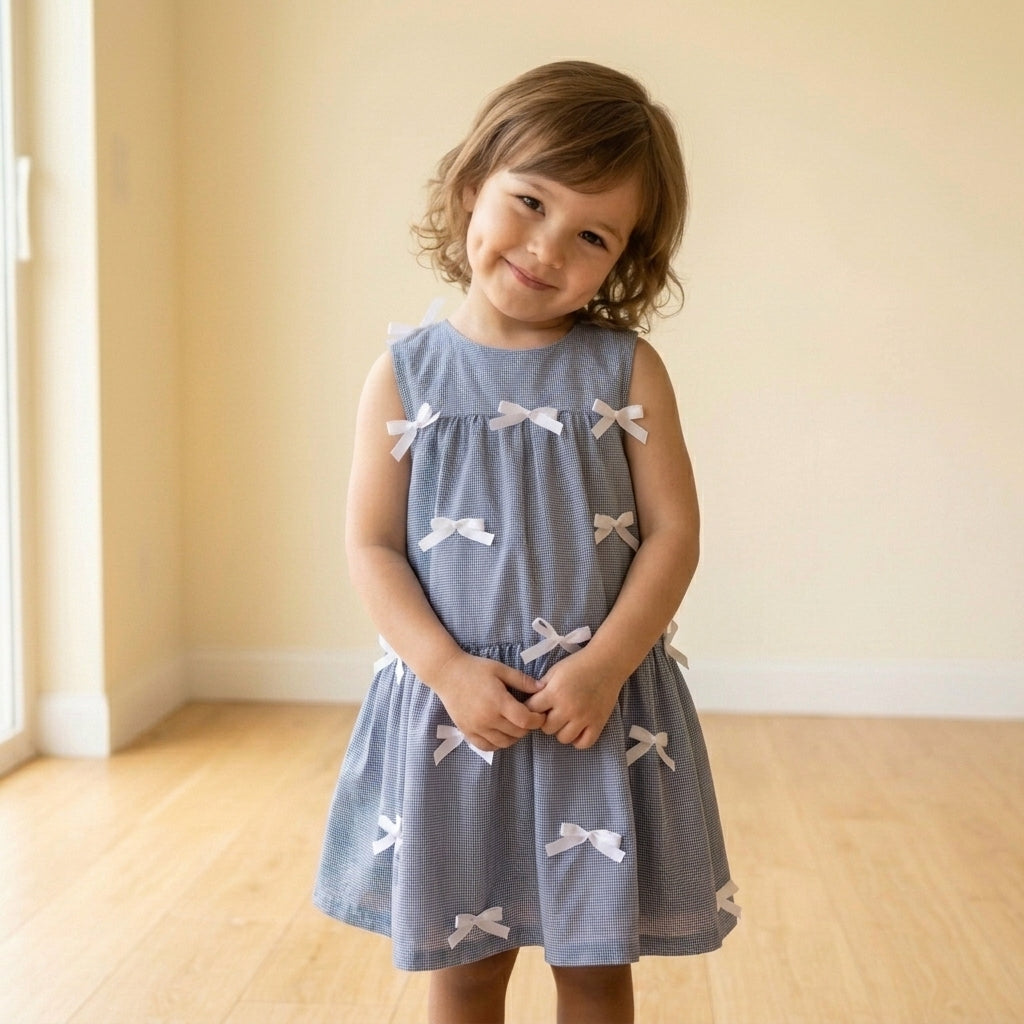 Demin Bow's Frock