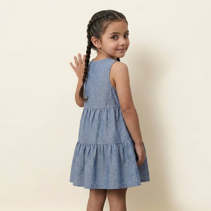Denim Flare Frock