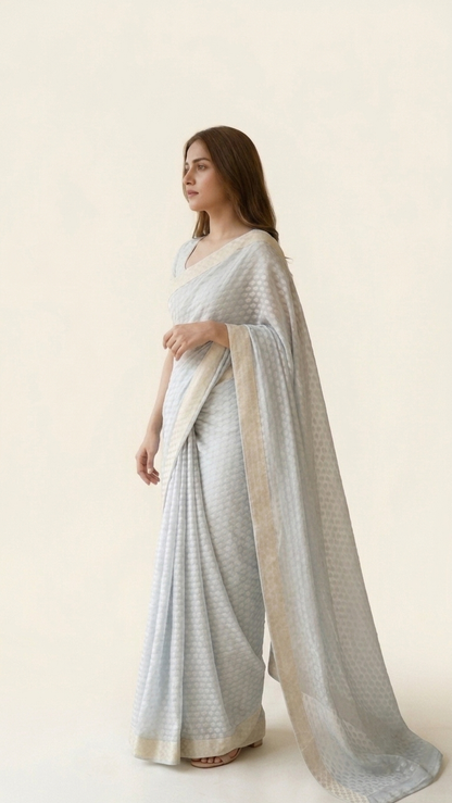 Net Saree