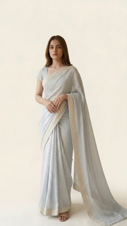 Net Saree